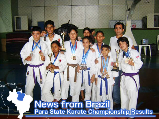 >News from Brazil: Para State Karate Championship Results