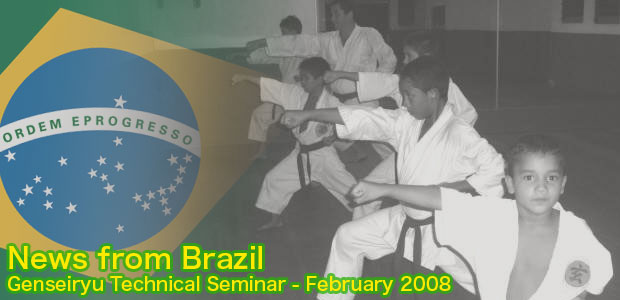 News from Brazil:Genseiryu Technical Seminar - February 2008